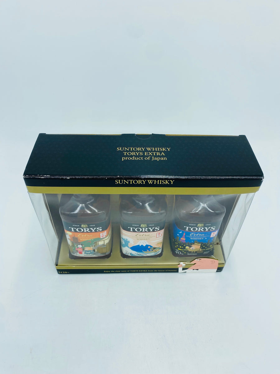 ★SUNTORY WHISKY ★トレーセット Suntory Torys Extra Whisky Set (3 x 300ml) – Whisky Trade