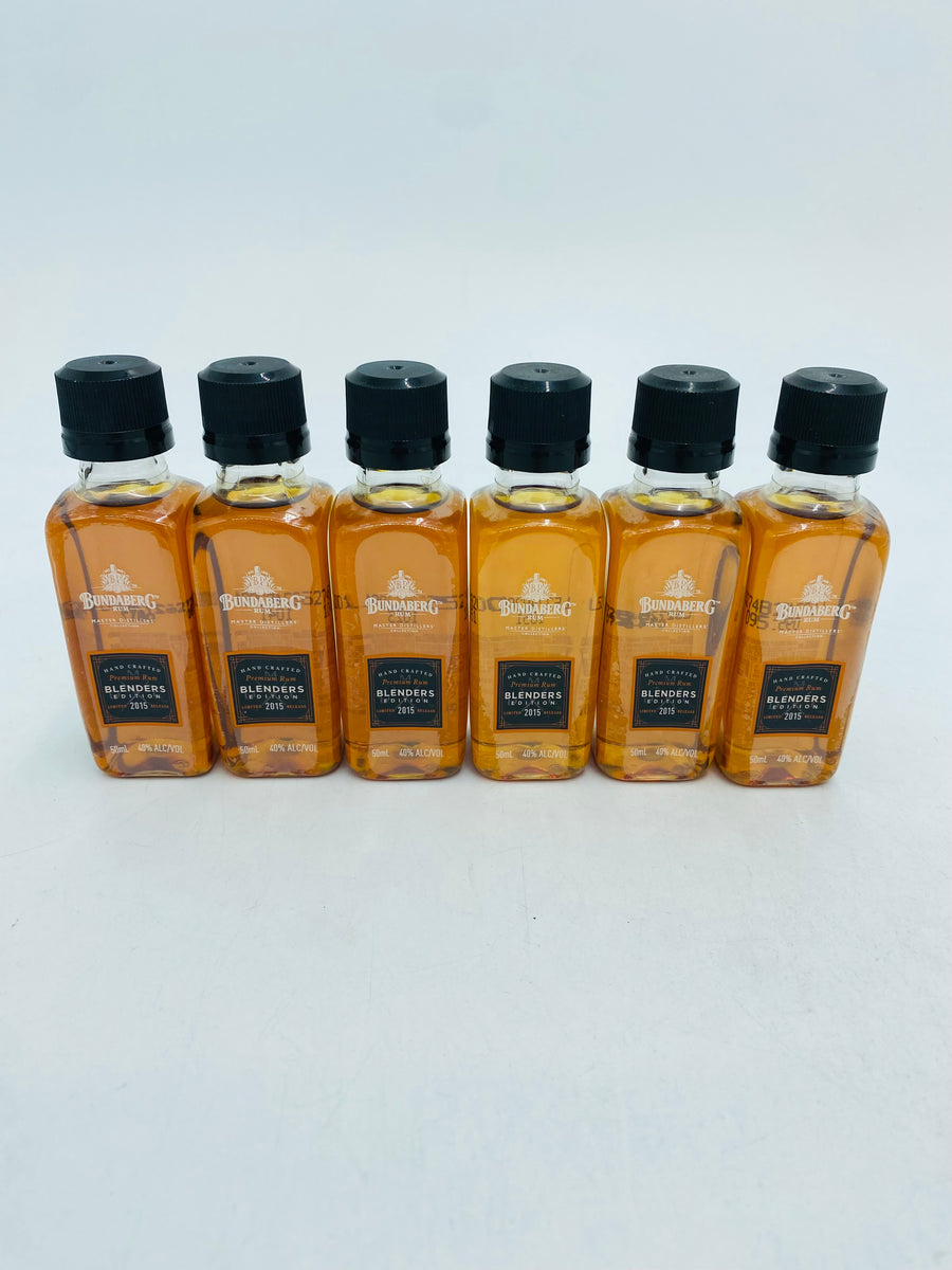 Bundaberg Rum Master Distillers' Blenders Edition 2015 (6x50ml
