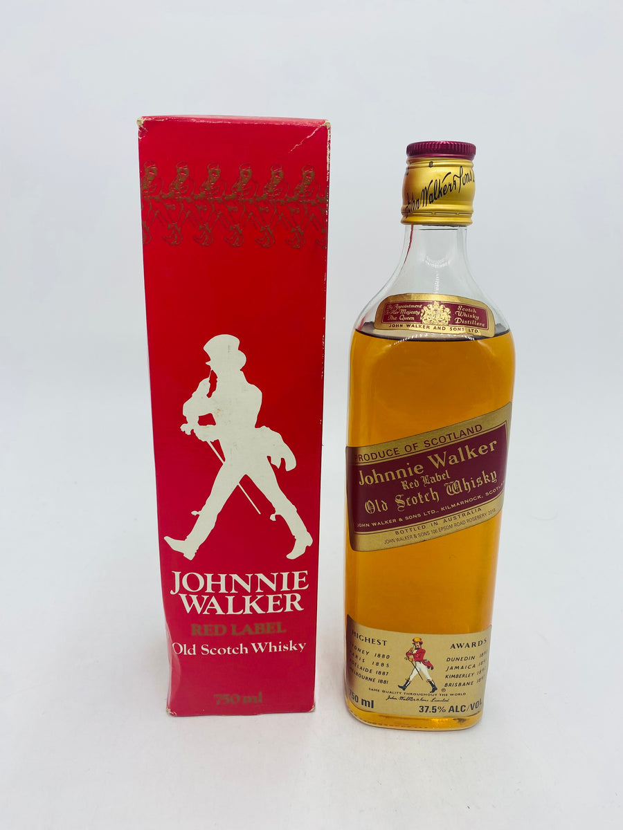 Johnnie Walker Red Label Old Rare Bottling - bottled at 1988