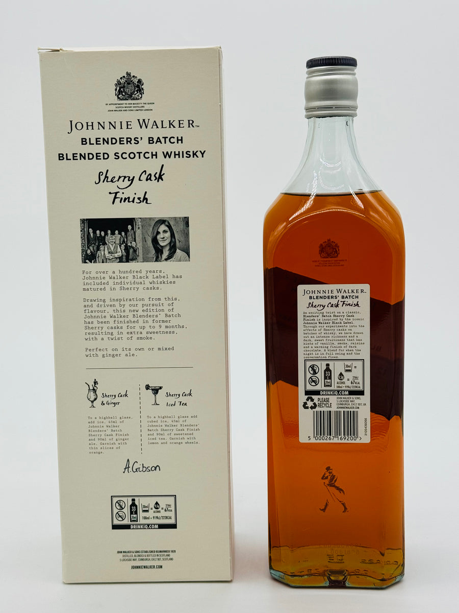 Johnnie Walker 12 Year Old Blenders' Batch Exp#7 / Sherry Cask