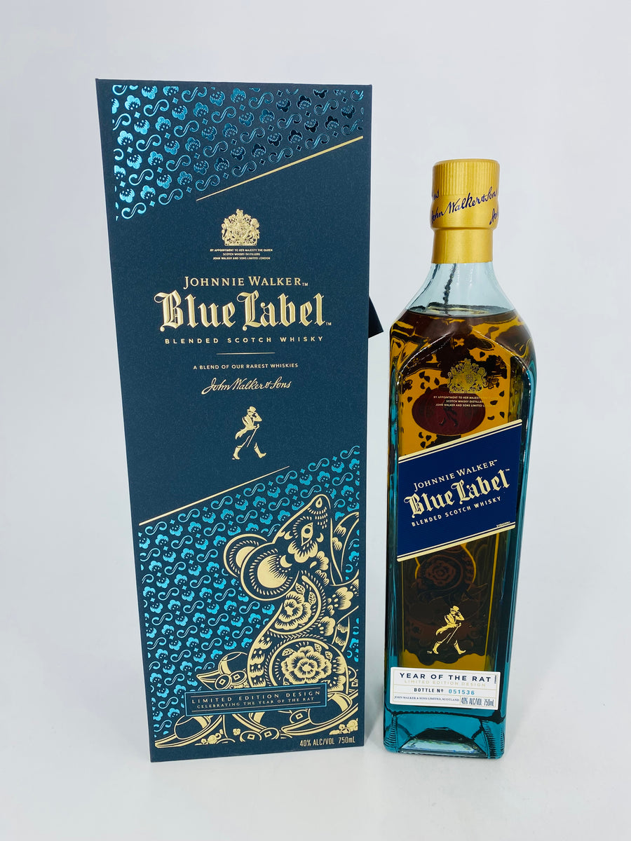 Johnnie Walker Blue Label Zodiac 2020 Year Of The Rat (750ml) Whisky