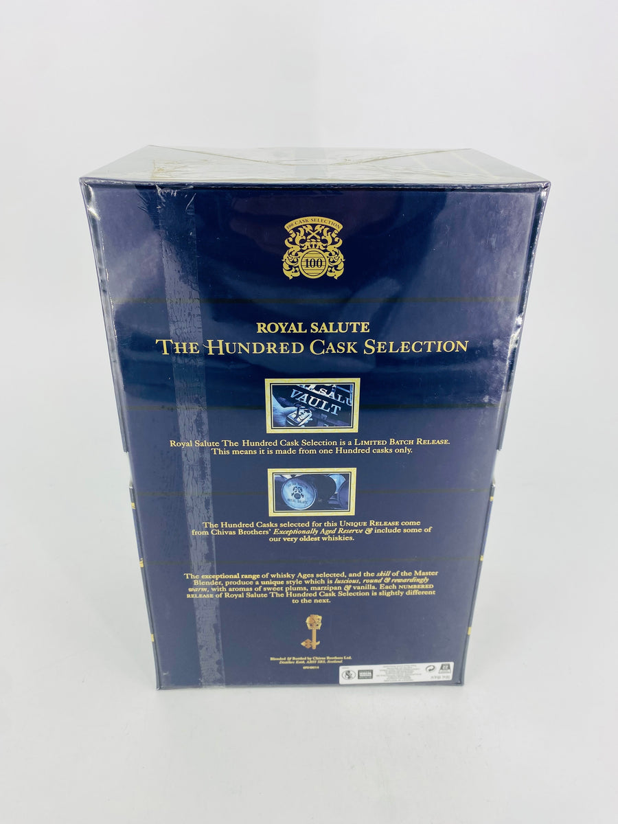 ウイスキー  Salute Hundred Cask Selection Royal Salute the Hundred Cask Selection Release No.5 70cl