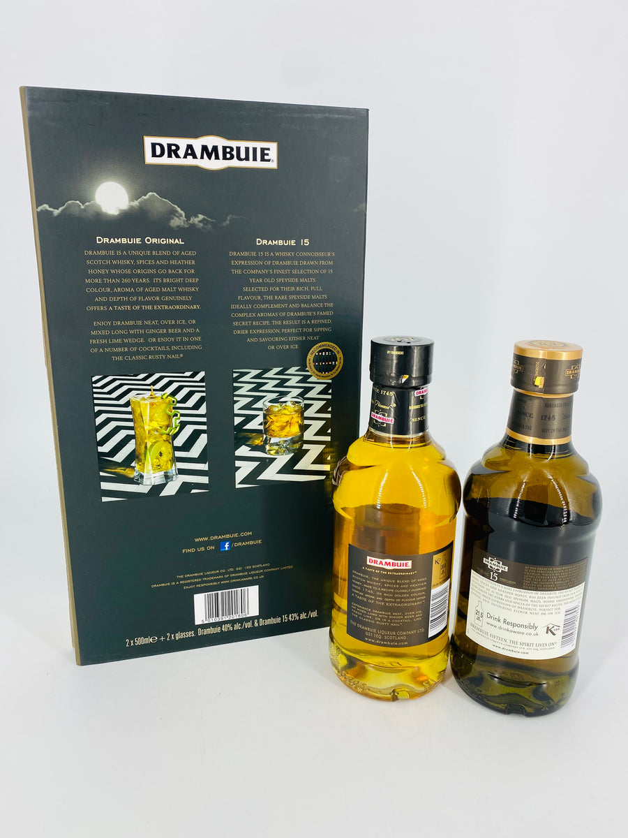 Drambuie Whisky Liqueur Gift Pack (2 x 500mL) – Whisky Trade