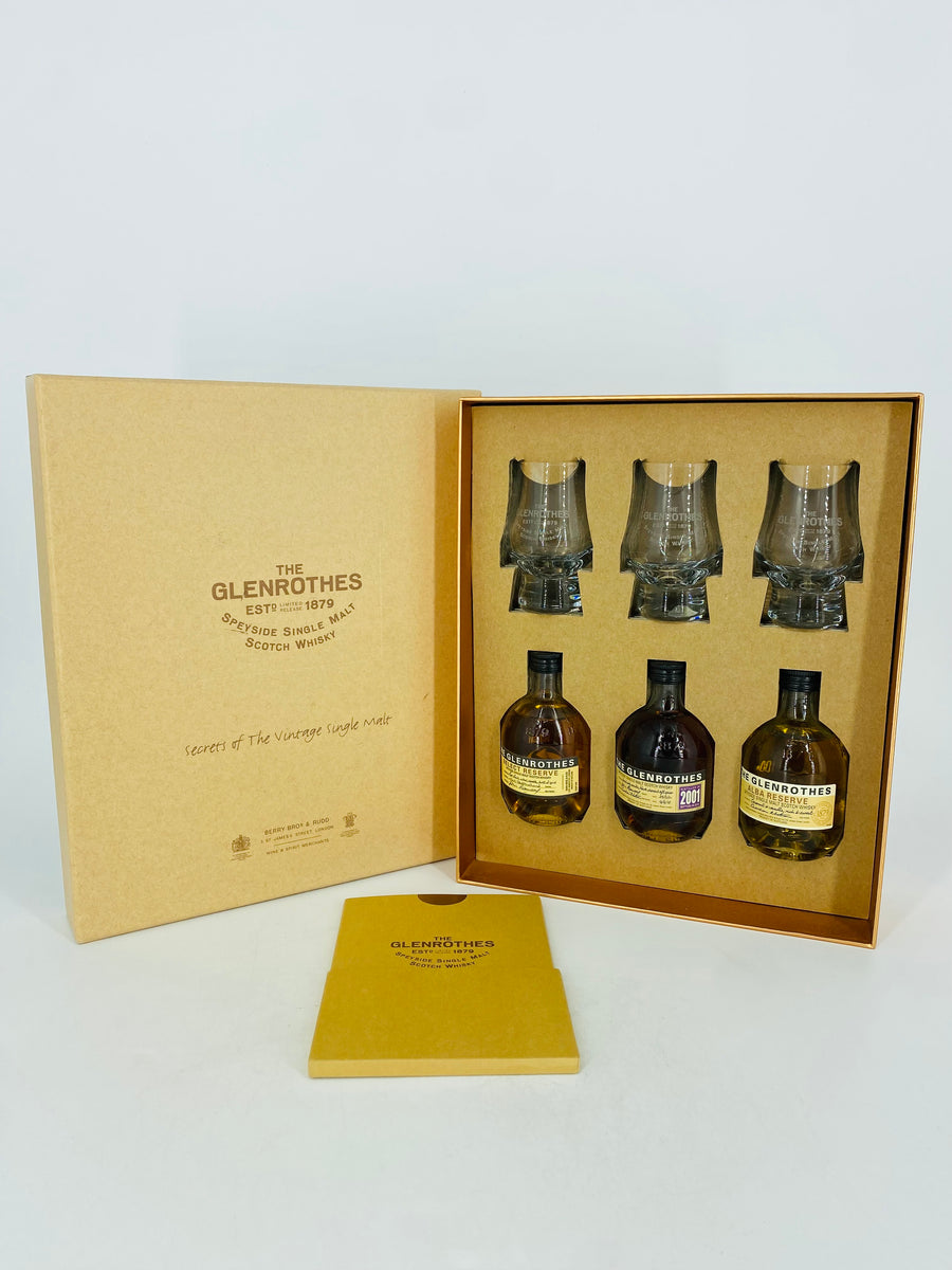 Glenrothes Secrets Of The Vintage Single Malts (3x100ml) Whisky Trade