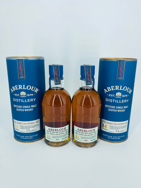 Aberlour 14YO Double Cask Matured Batch No. 0002 (2 x 700ml)