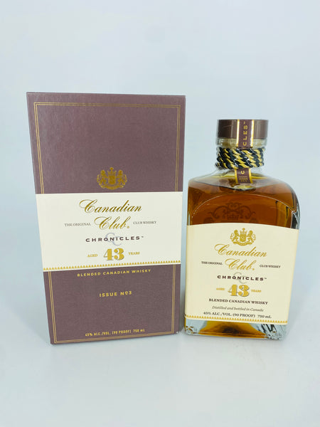 Canadian Club Chronicles 43YO Issue No. 3 (750ml)