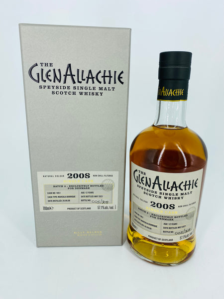 GlenAllachie Single Cask Denmark 2008 12YO Marsala Barrique (700ml)