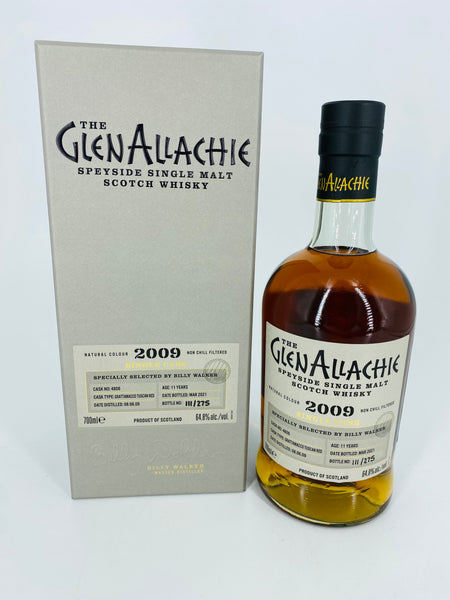 GlenAllachie Single Cask Billy Walker 2009 11YO Grattamacco Tuscan Red (700ml)