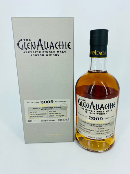 GlenAllachie Single Cask Denmark 2009 11YO Grattamacco Tuscan Red (700ml)