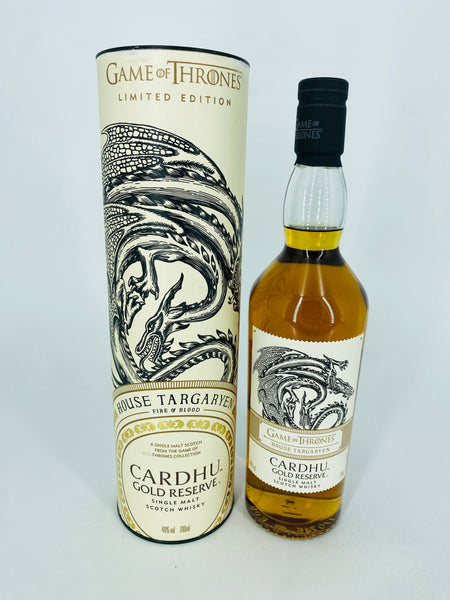 Cardhu Gold Reserve House Targaryen Game Of Thrones (700ml)