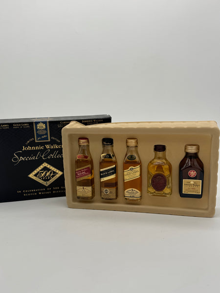 Johnnie Walker special collection "500 years" (5 x 50ml)