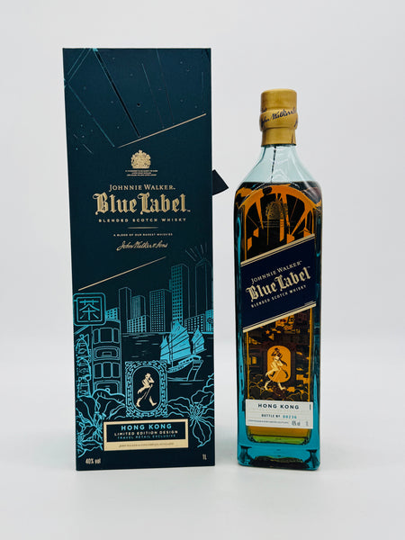 Johnnie Walker Blue Label Hong Kong Limited Edition Bottle no.00236 (1000ml)