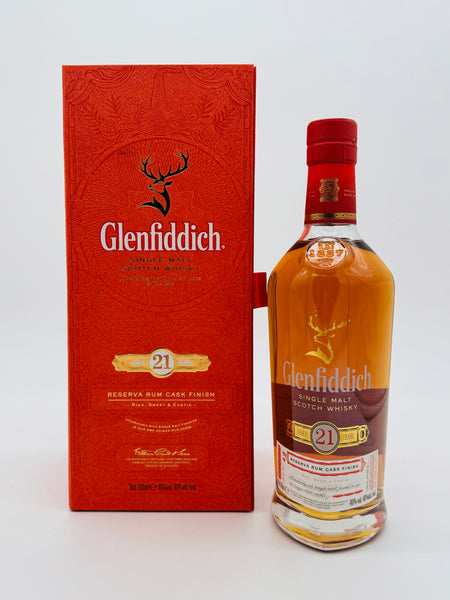 Glenfiddich 21 Year Old Reserva Rum Cask Finish (700ml)