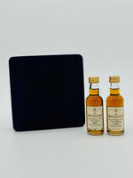 Macallan 18 Year Old 1972 and 12 Year Old Miniatures in gift set (2 x 50ml)