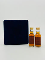Macallan 18 Year Old 1972 and 12 Year Old Miniatures in gift set (2 x 50ml)