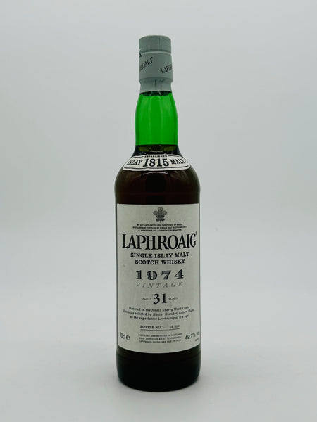 Laphroaig 1974 Sherry Casks 31 Year Old without box (700ml)