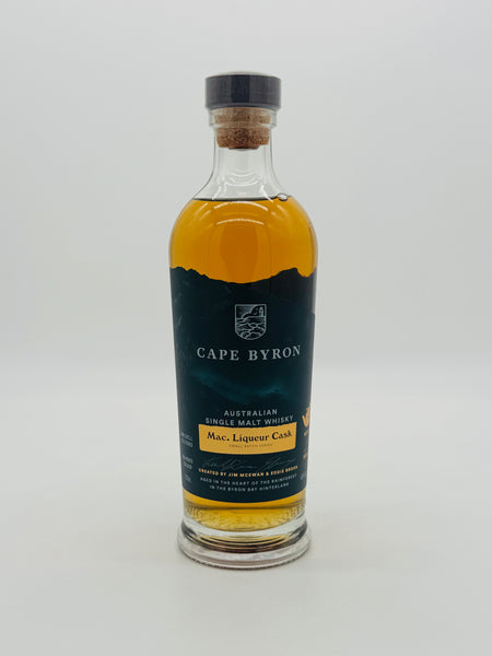 Cape Byron Whisky 'Mac. Liqueur Cask' Australian Single Malt Whisky (700ml)