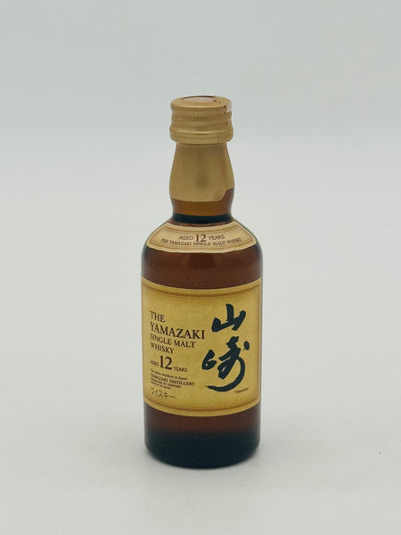 Yamazaki Single Malt Whisky Aged 12 Years (50ml)