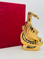 Limoges Porcelain Viking Ship Cognac Decanter (700ml)