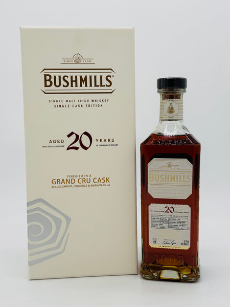 Bushmills 20 year old Grand Cru Cask, Chinese Exclusive (700ml)