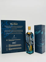 Blue Label Tristan Eaton Limited Edition Design + Riedel glasses set (200ml)