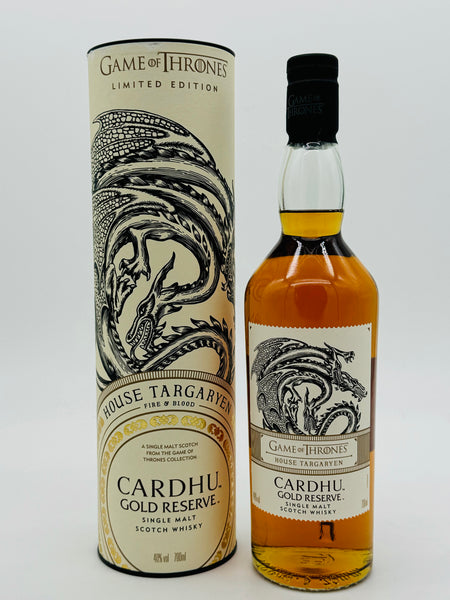 Cardhu Gold Reserve House Targaryen Game Of Thrones (700ml)