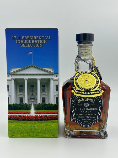 Jack Daniel's Single Barrel Select Bottled for 2025 Selection - 47th President Donald Trump (750ml)