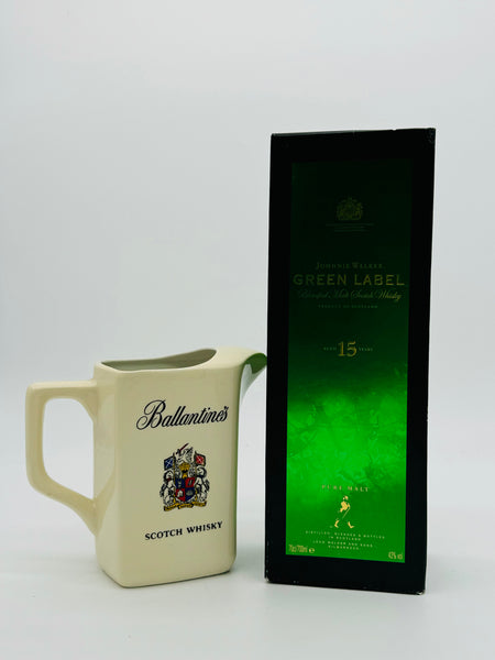 Johnnie Walker Green Label 15 Year Old + Free Jug (700ml)  #1
