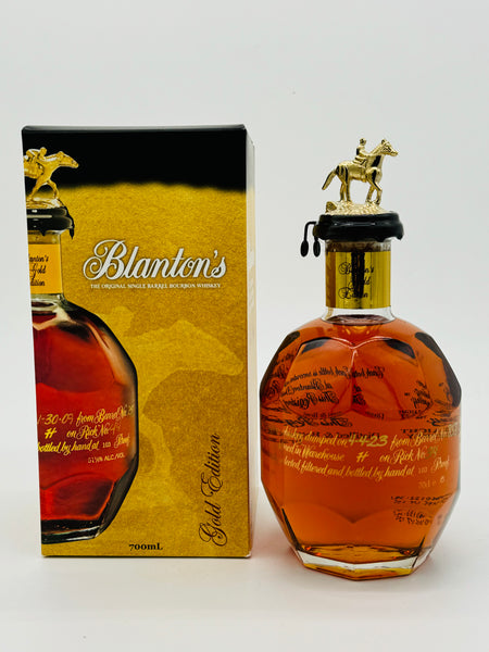 Blanton's Single Barrel Gold Edition dumped 2023 (700ml)