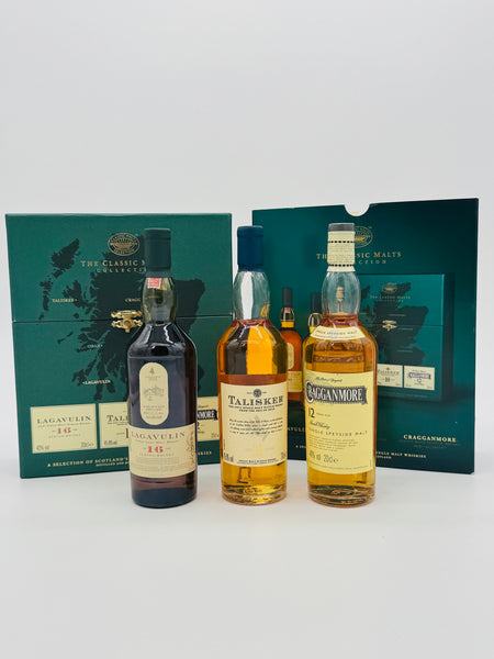 Classic Malts Collection Lagavulin, Talisker, Cragganmore (3*200ml)