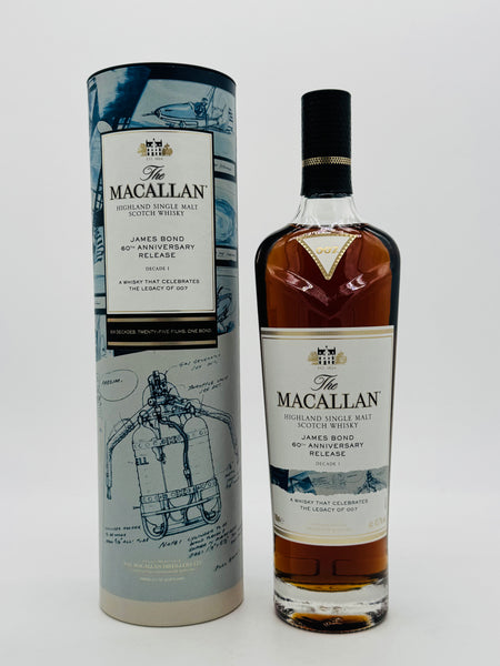 Macallan James Bond 60th Anniversary Release / Decade 1 (700ml)