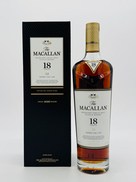 Macallan 18 Year Old Sherry Oak 2020 Release (700ml) #1