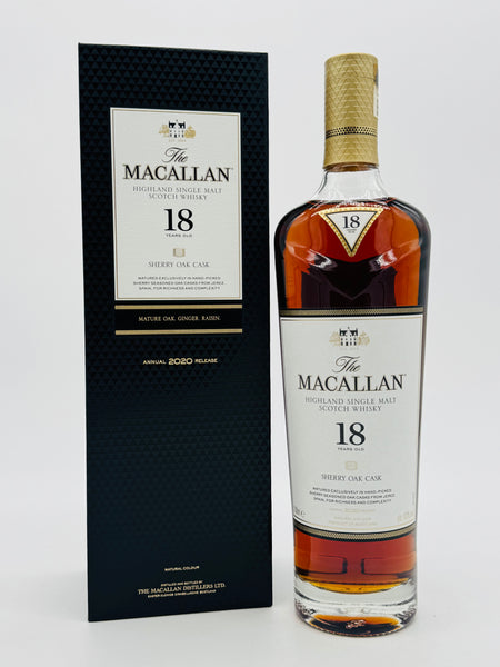Macallan 18 Year Old Sherry Oak 2020 Release (700ml) #1