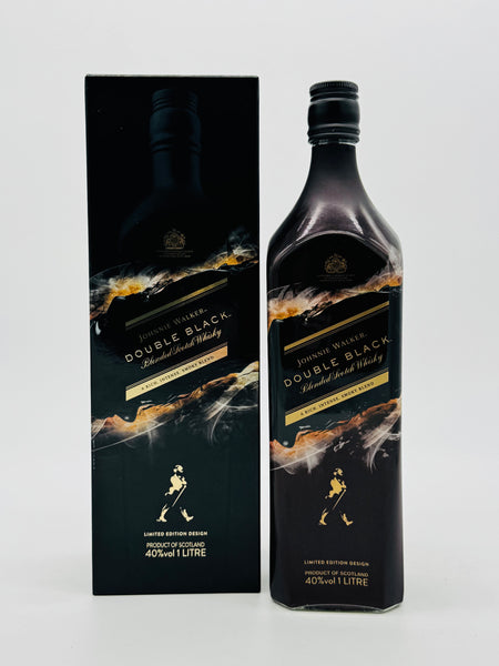 Johnnie Walker Double Black - Limited Edition Design Created By Mattia Biagi (1000ml)