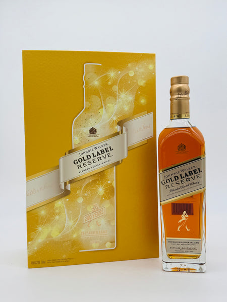 Johnnie Walker Gold Label Reserve Gift Set 200 years (700ml)