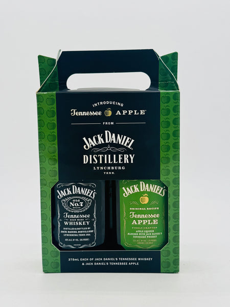 Jack Daniel's Old No.7 + Apple Gift set (2*375ml)