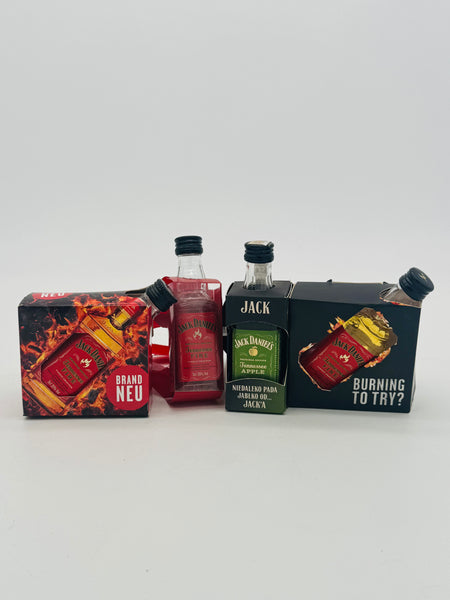 Jack Daniel's Tennessee Fire & Apple (4*50ml)
