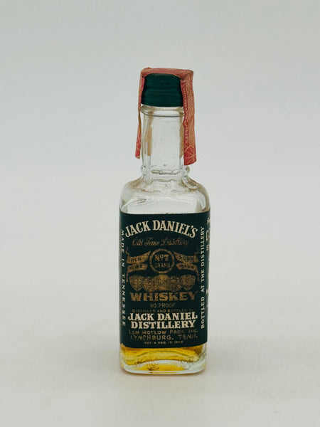 Jack Daniels Green Label Old Time Sour Mash 1977s (50ml)
