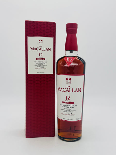 Macallan 12 110 Proof Highland Single Malt Scotch Whisky (750ml) #2