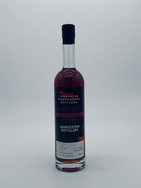 Tasmanian Independent Bottlers. TIB Cask L0029 Release 1 Tawny (500ml)