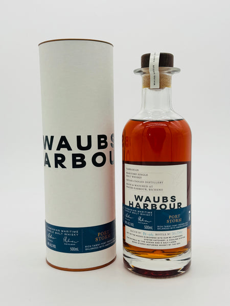 Waubs Harbour Port Storm Single Malt Australian Whisky (500ml)