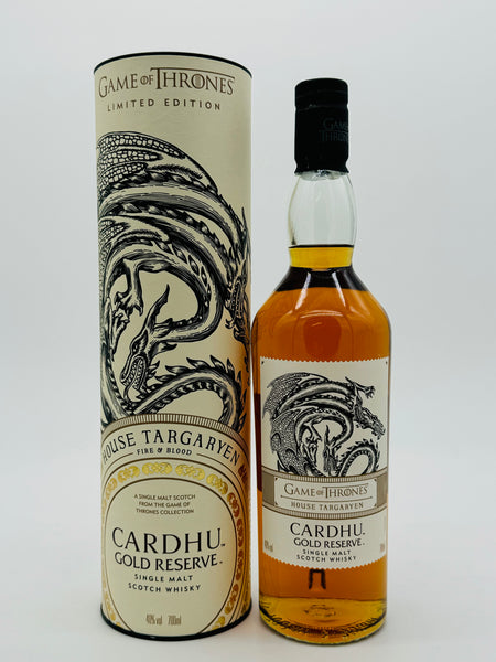Cardhu Gold Reserve House Targaryen Game Of Thrones (700ml)