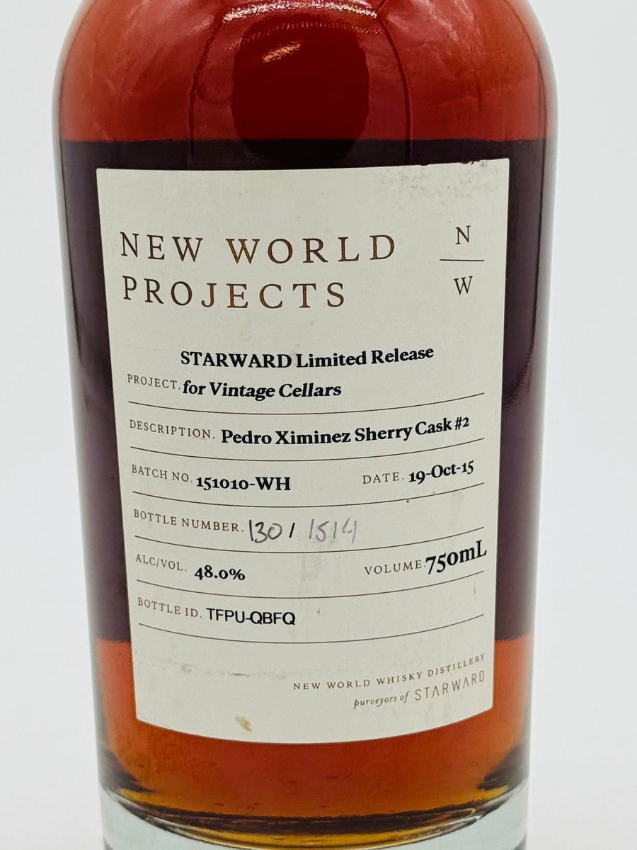 Starward New World Projects PX Sherry 2 for Vintage Cellars (750ml