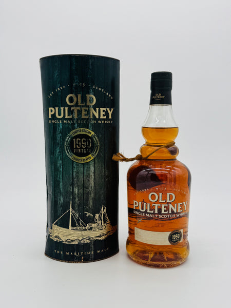 Old Pulteney 1990 Vintage lightly peated (700ml)