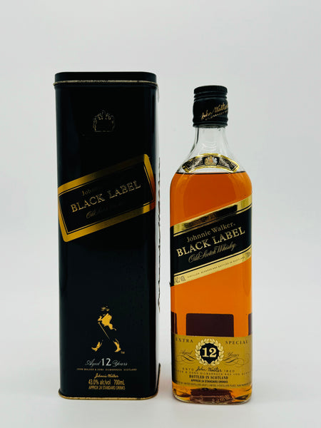 Johnnie Walker Black Label 12 Year Old Tin (700ml)