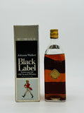 Johnnie Walker Black Label 1960s square bottle 1 Pint 6 Fl Oz