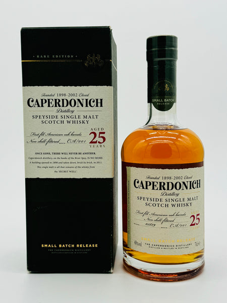 Caperdonich 25 Year Old Small Batch Release / Batch #001 (700ml)