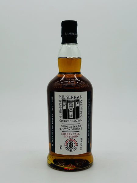 Kilkerran 8 Year Old Cask Strength Sherry Matured 2024 (700ml)