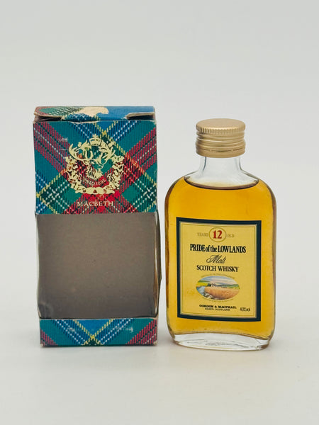 Gordon and MacPhail 'Pride of Lowlands' 12 Years Miniature (50ml)