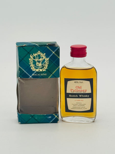 Gordon and MacPhail Old Pulteney 8 Years Miniature (50ml)